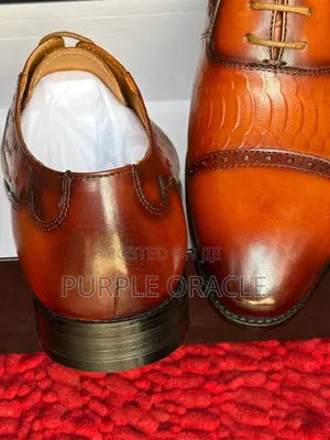 Brown Fashionable Pair of Paul Parkman Dress Shoe