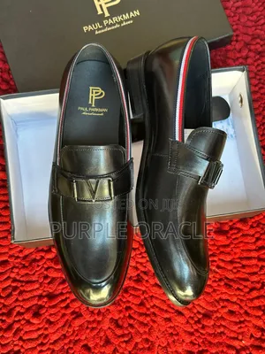 Glossy Polished Finish Paul Parkman Slip-on Footwear