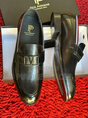 Glossy Polished Finish Paul Parkman Slip-on Footwear