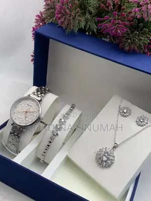 Wedding Earrings and Bracelet Combo