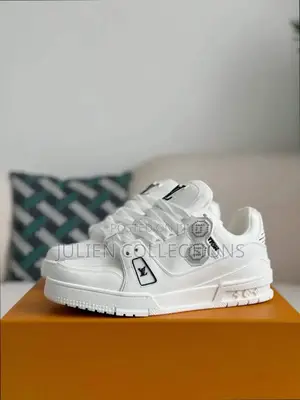 Louis Vuitton Lv White Leather