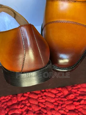 Smooth Polished Tan Kennett Cole Oxford Dress Shoe
