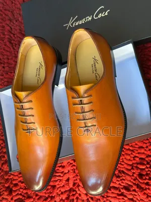 Classic Cap-Toe Oxford Brown Leather Shoe
