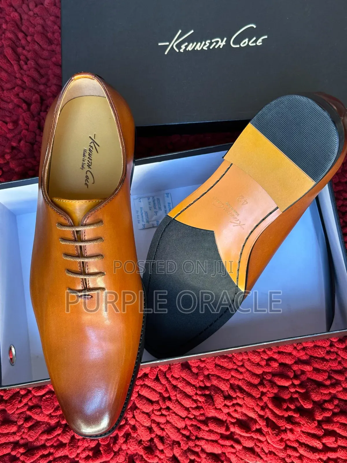 Classic Cap-Toe Oxford Brown Leather Shoe