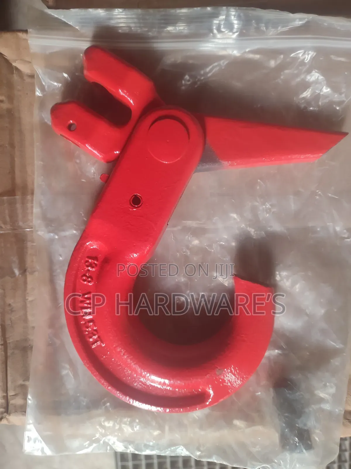 Clevis Self-Locking Hook, 13- 8, Wll5.3t