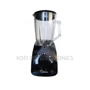 Midea Blender 1.5 LTR 2 Speed Black Ice Crushing 350w