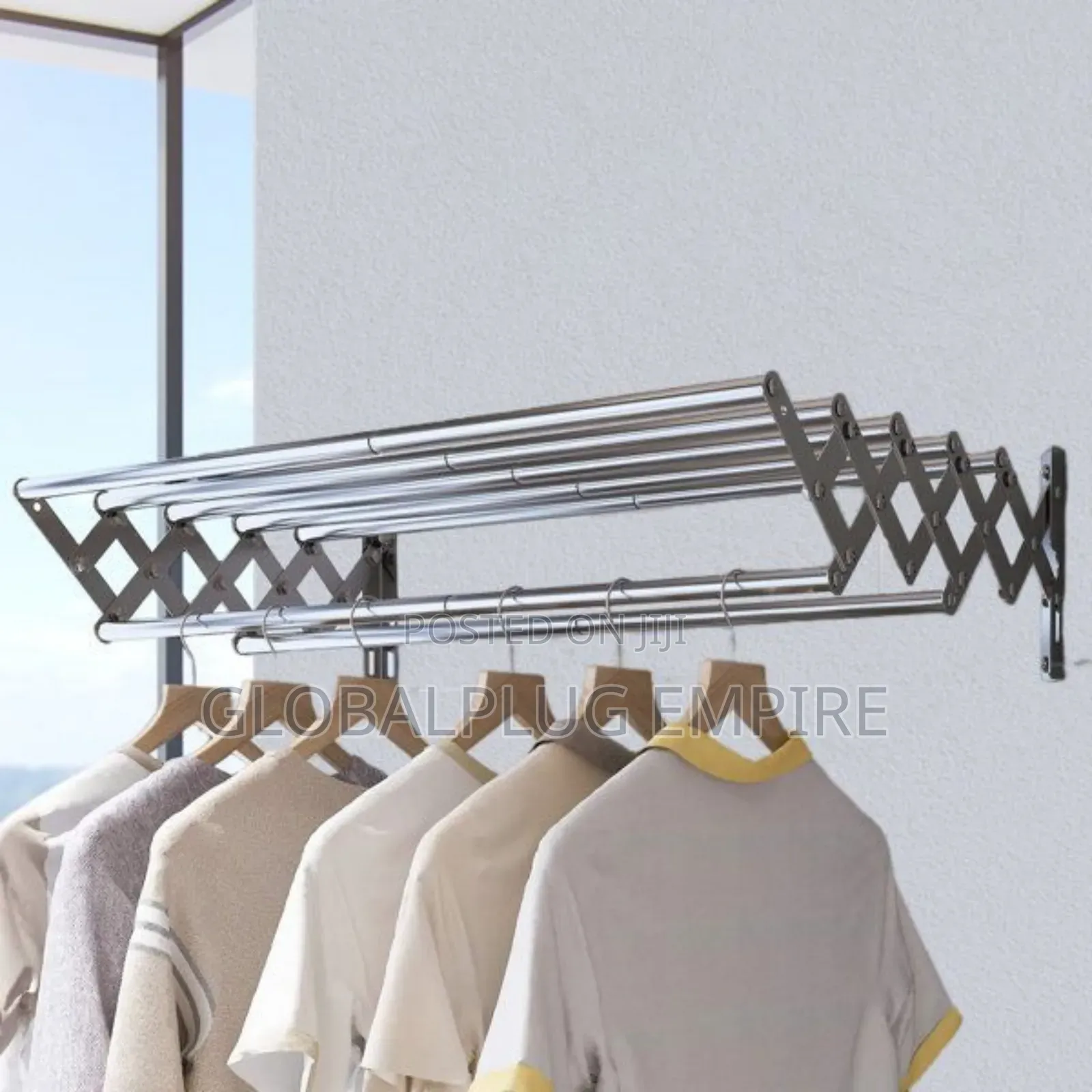 90cm Wall Mounted Cloth Rack