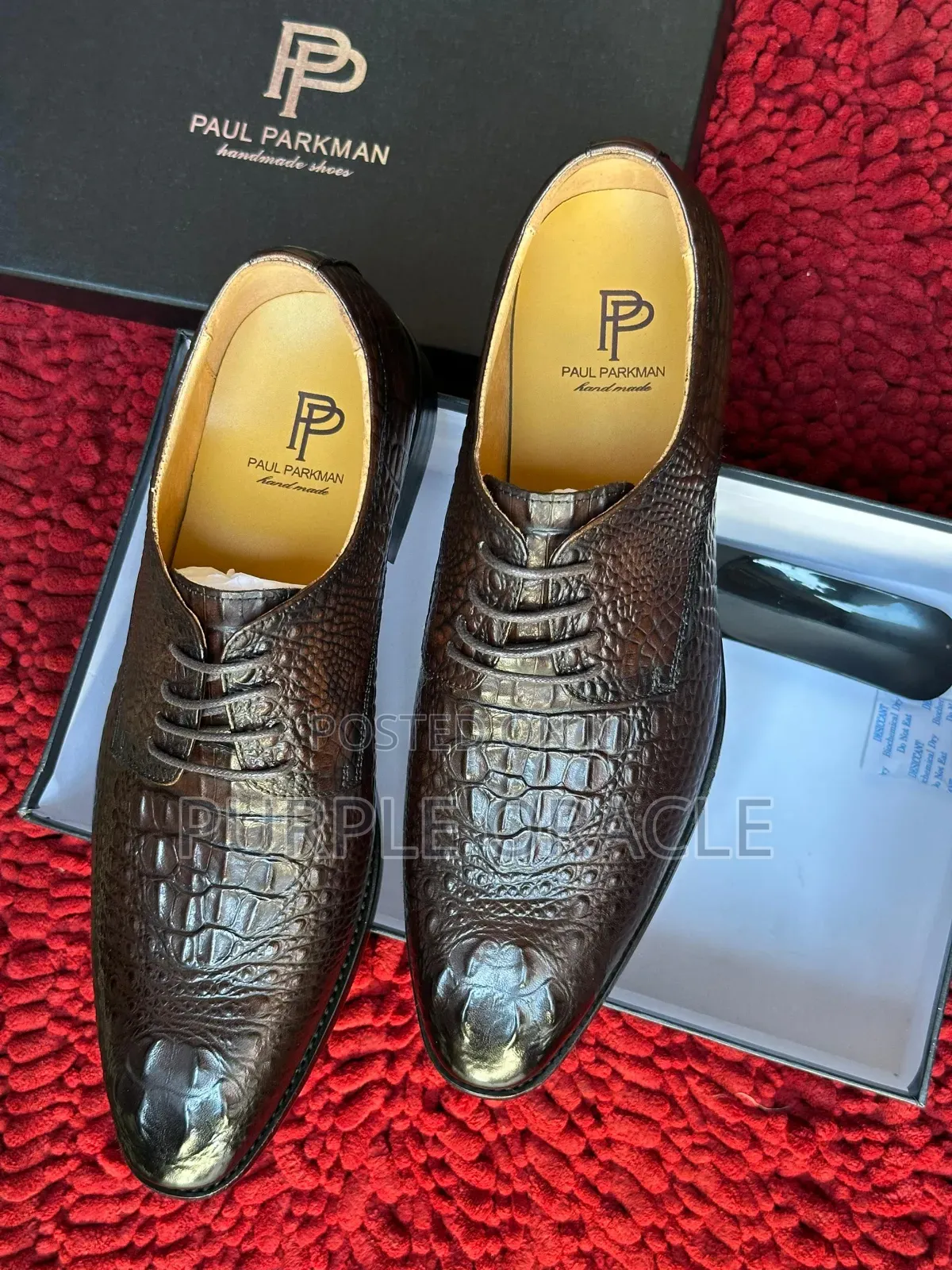 Bold and High Fashion Pair of Paul Parkman Dress Shoe