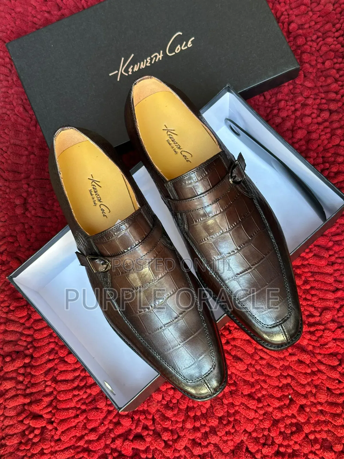 Luxury Brown Kennett Cole Loafer