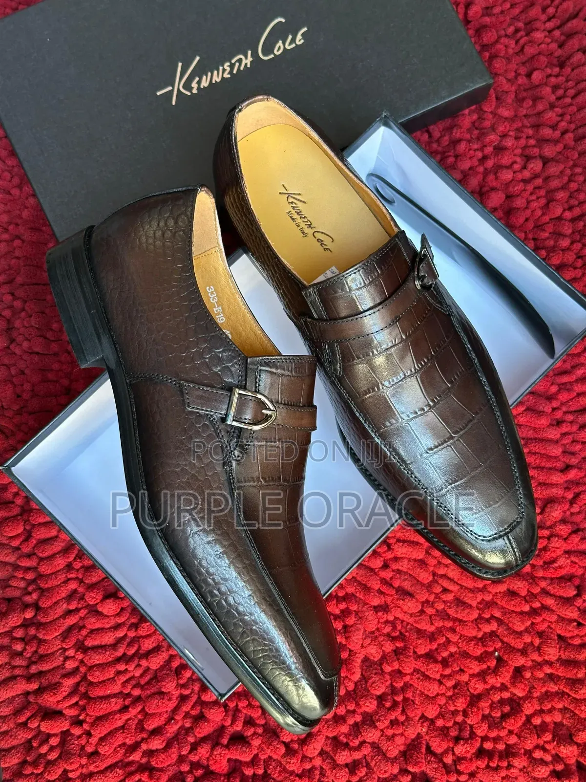 Luxury Brown Kennett Cole Loafer