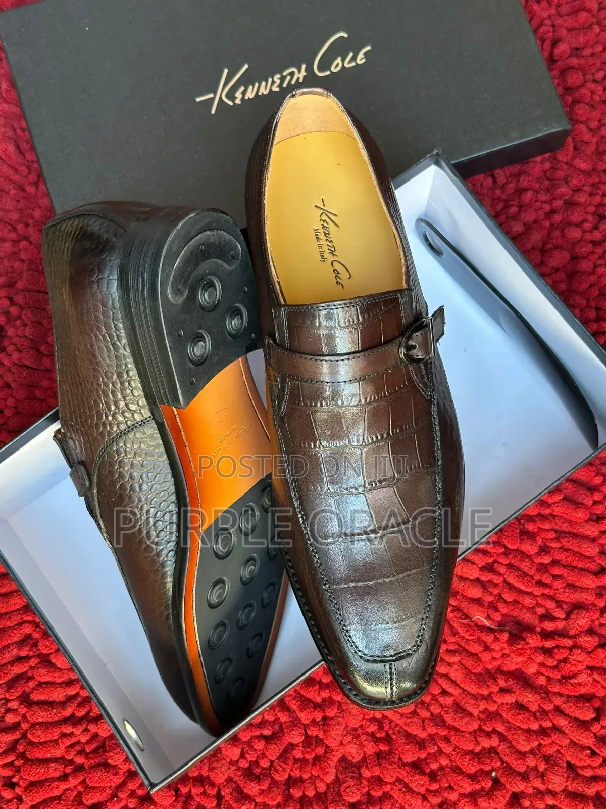 Luxury Brown Kennett Cole Loafer