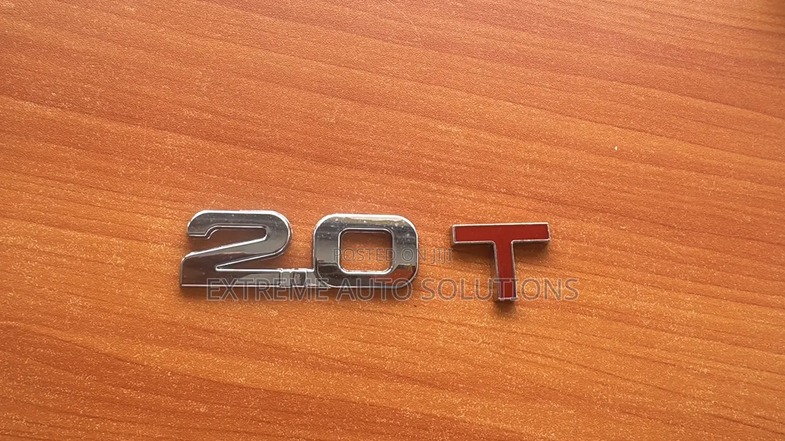 2pcs Chrome 2.0t Red Metal Emblem For Accord 2020