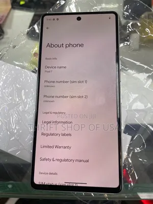 Google Pixel 7 128 GB White