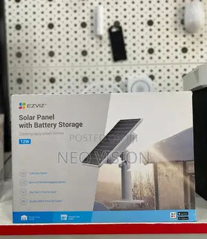 Ezviz Solar Panel With Batter 12w(Cs-Pbc12)