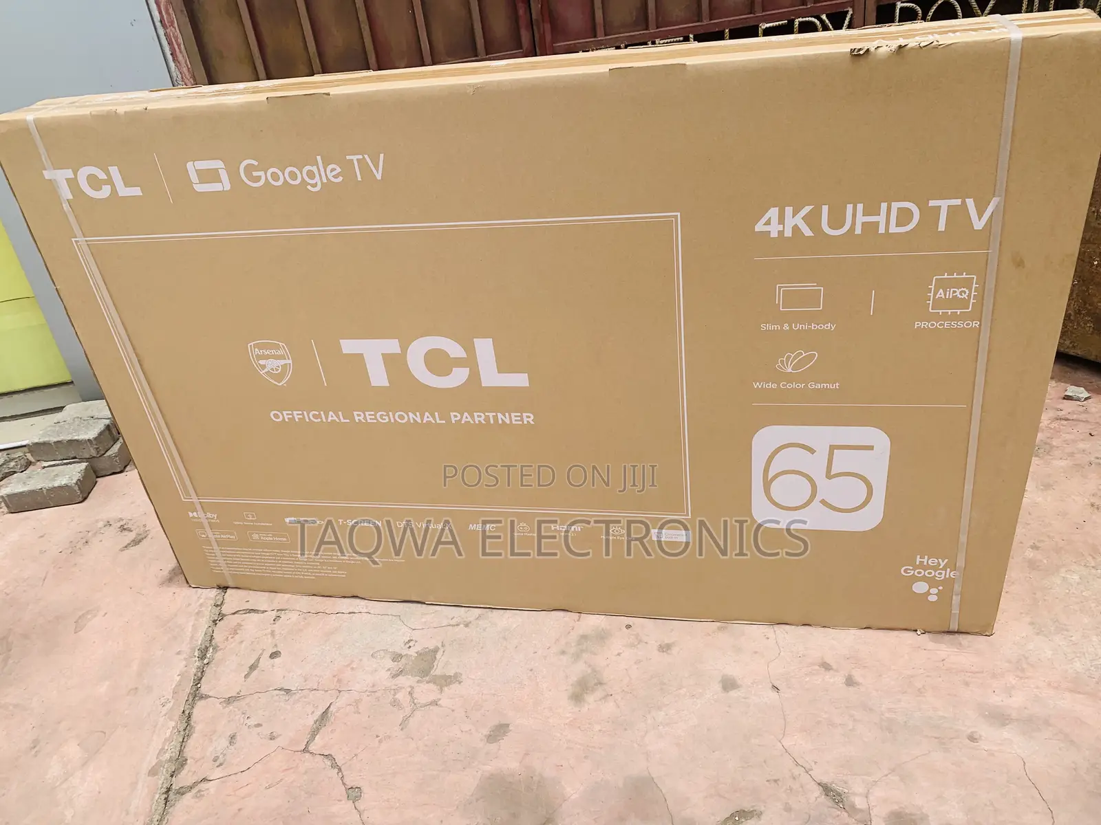 Wide Color,Tcl 65”P755 Smart Led Tv
