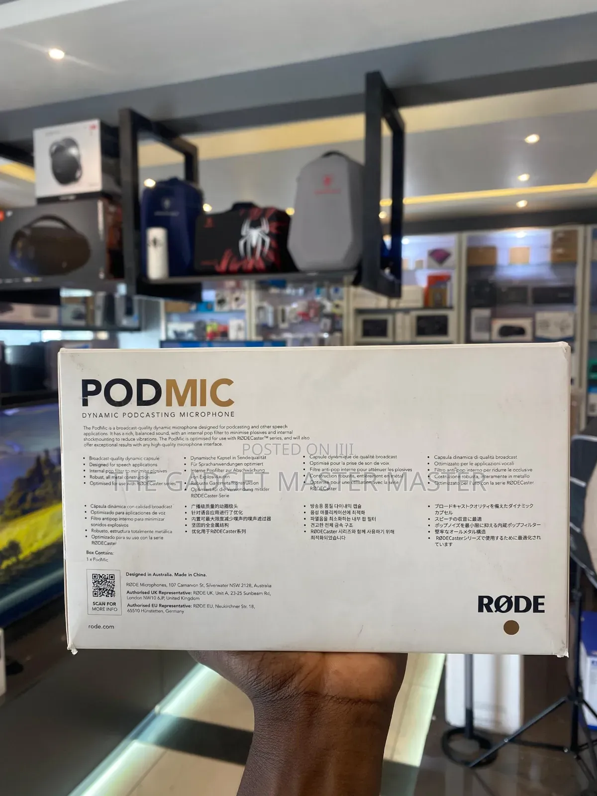 Rode Podmic Dynamic Podcasting Microphone