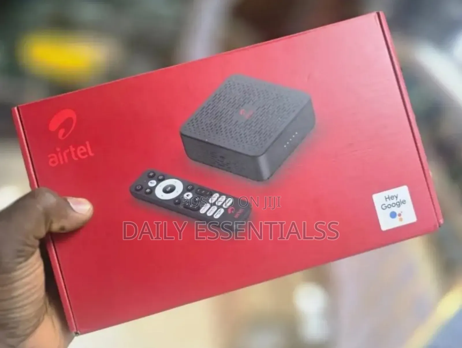 Airtel 4g Lte Android Tv Box + Wifi Router