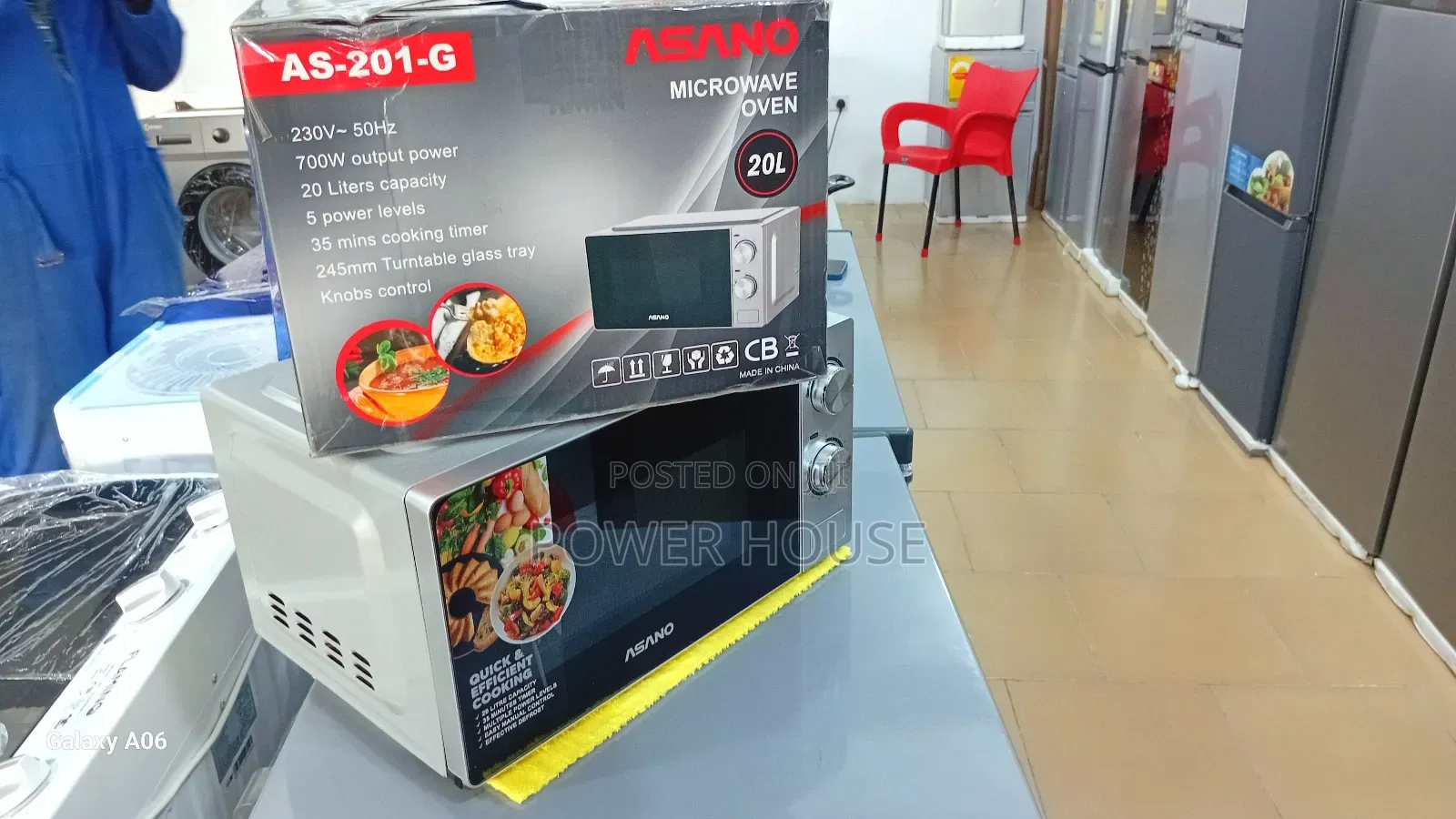 Hit and Happy Asano as-201-G Microwave Oven Asano as-201-G Microwave