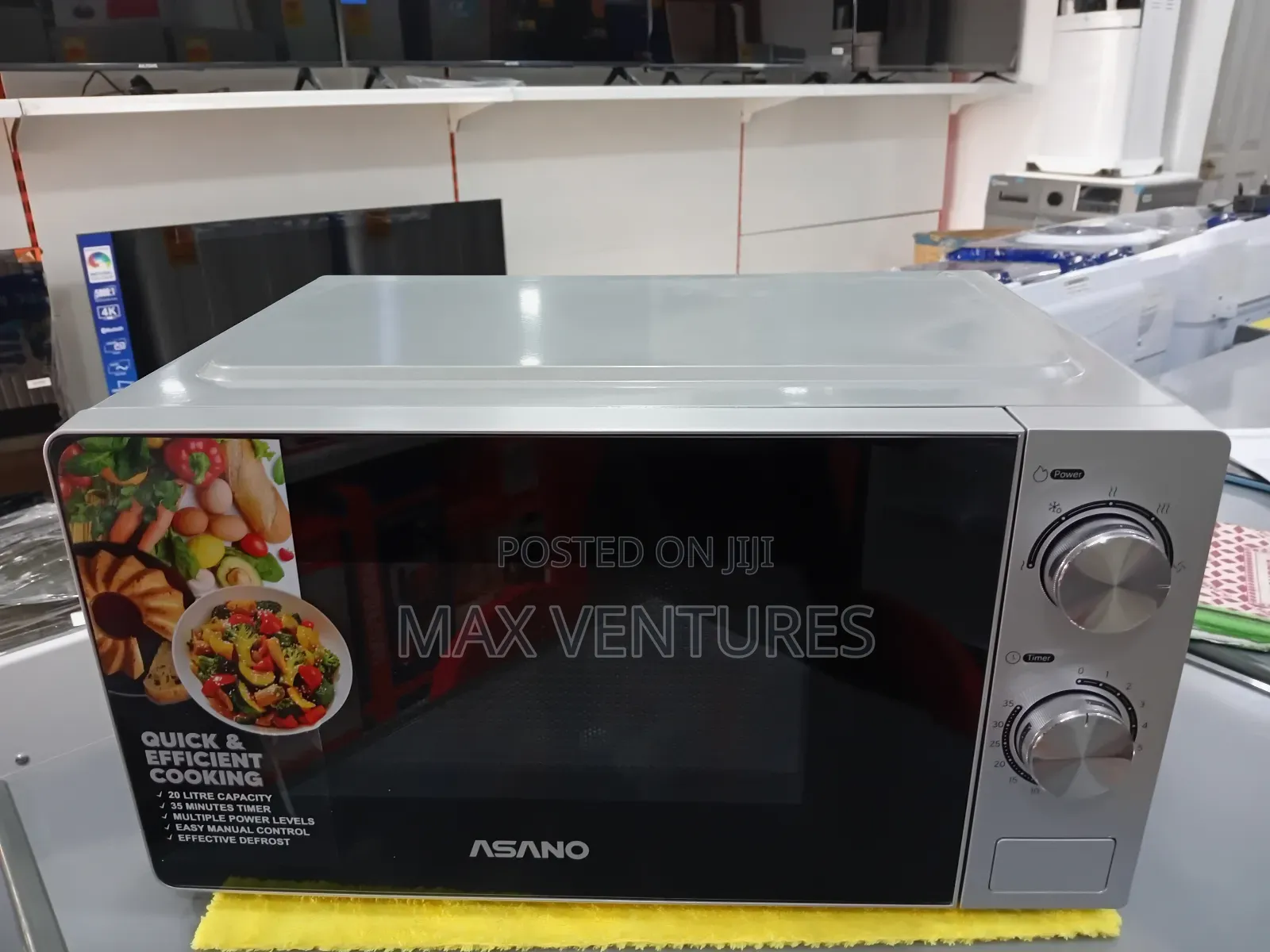 Asano 35minutes Timer 20litres Quick Heating Microwave Oven
