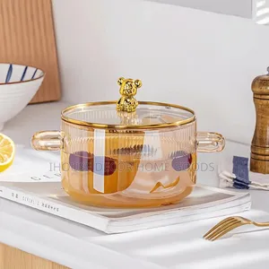 High Bororsilicate Glass Pot