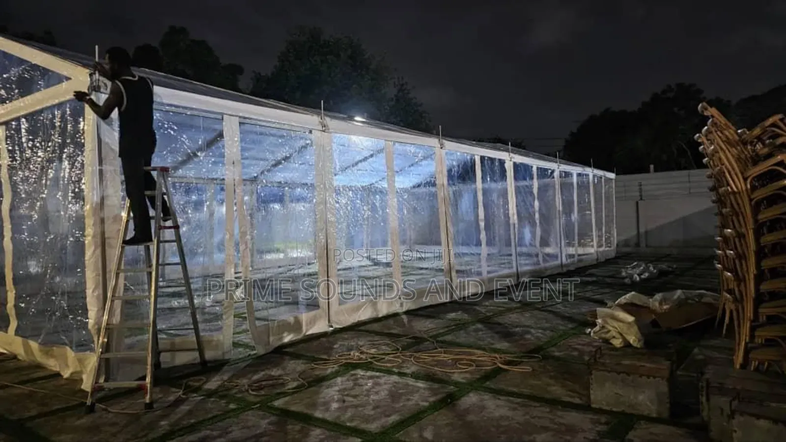 Marquee Herringbone Tent for Rent