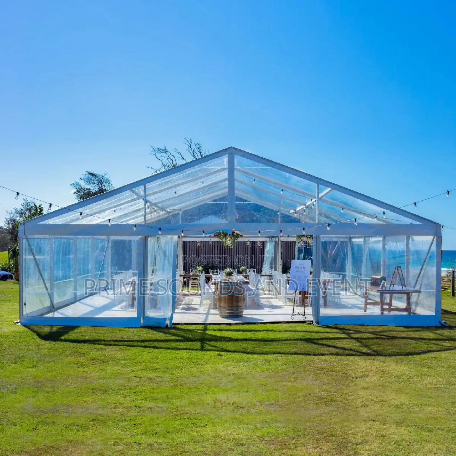 Marquee Herringbone Tent for Rent
