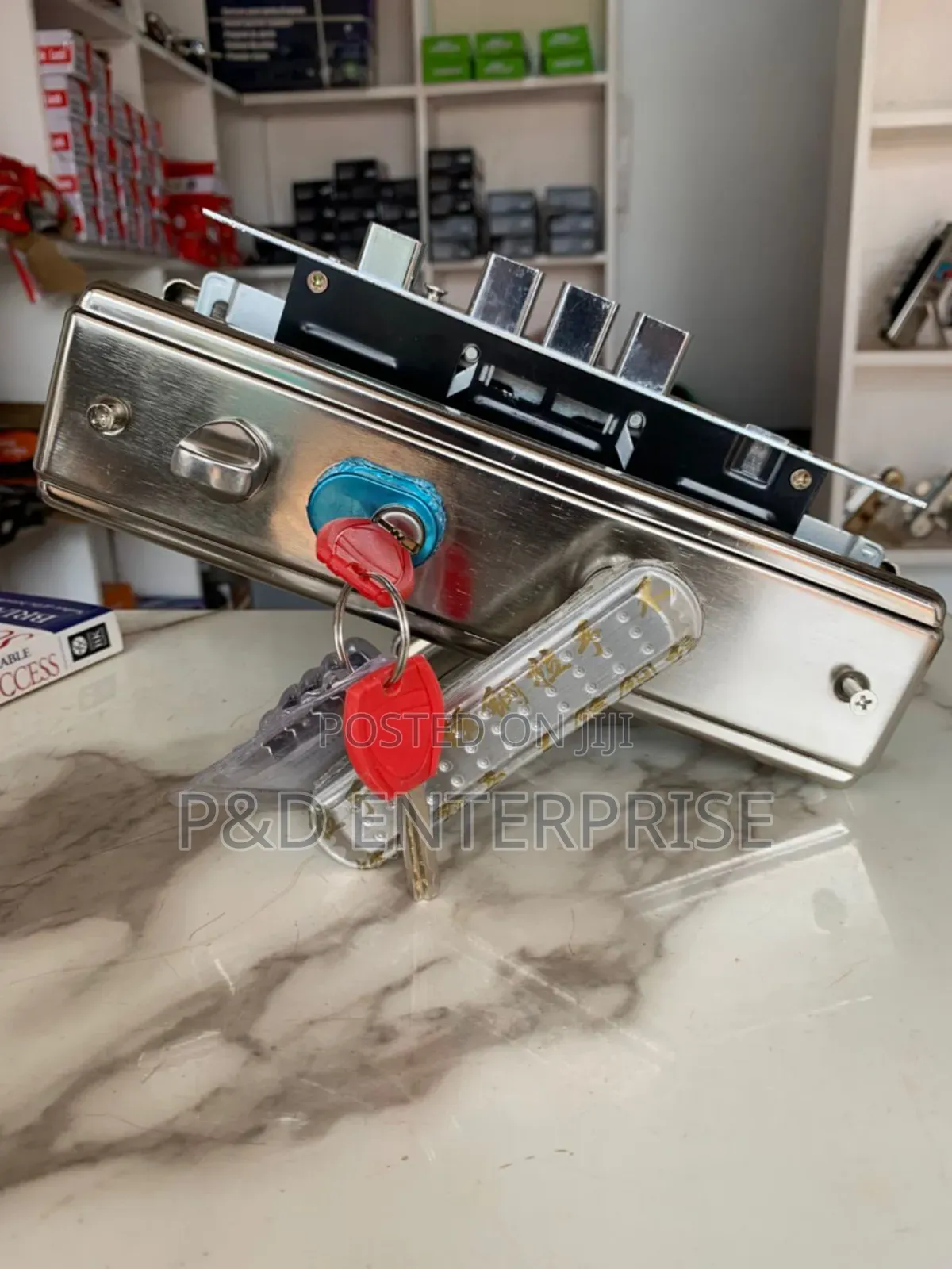 China Door Lock (Silver Colour)