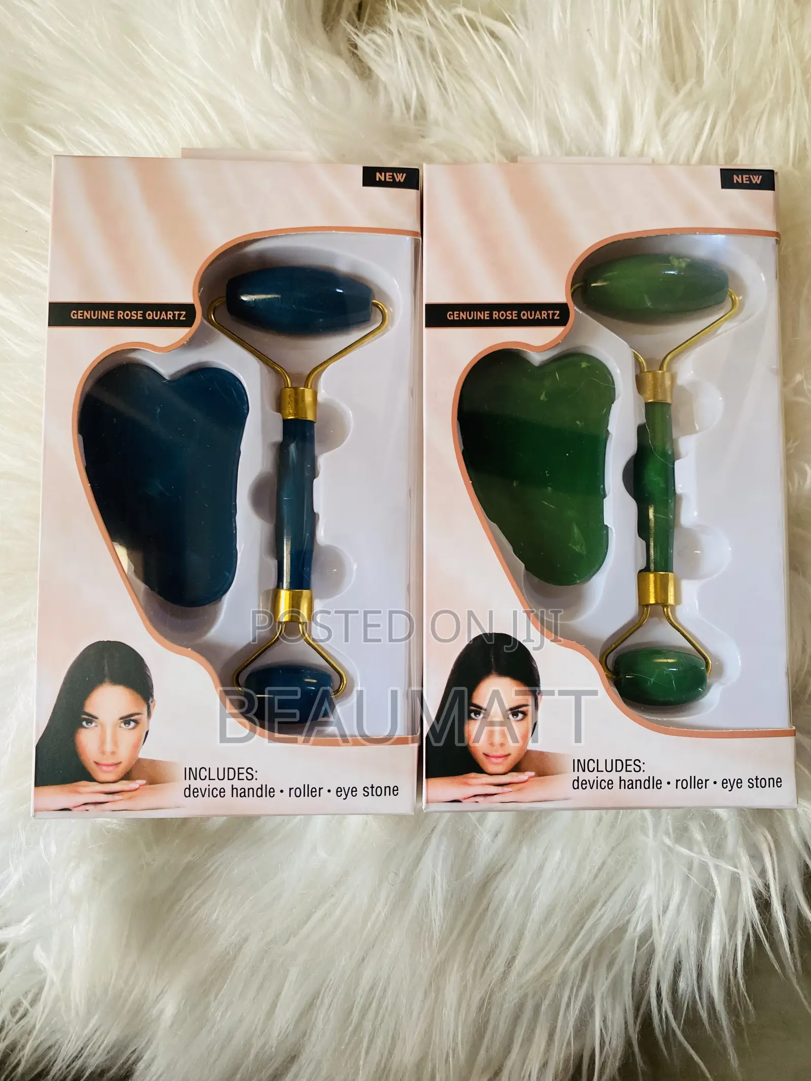 2pcs Facial Lift and Firming Gua Sha Stone