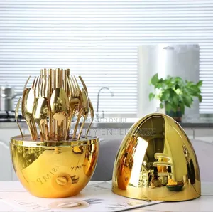 Egg Bowl Cutlery Set