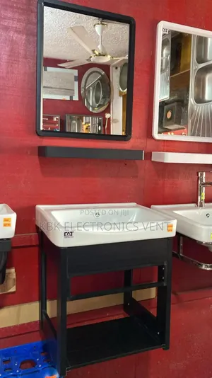 Hand Wash Basin With Mirror