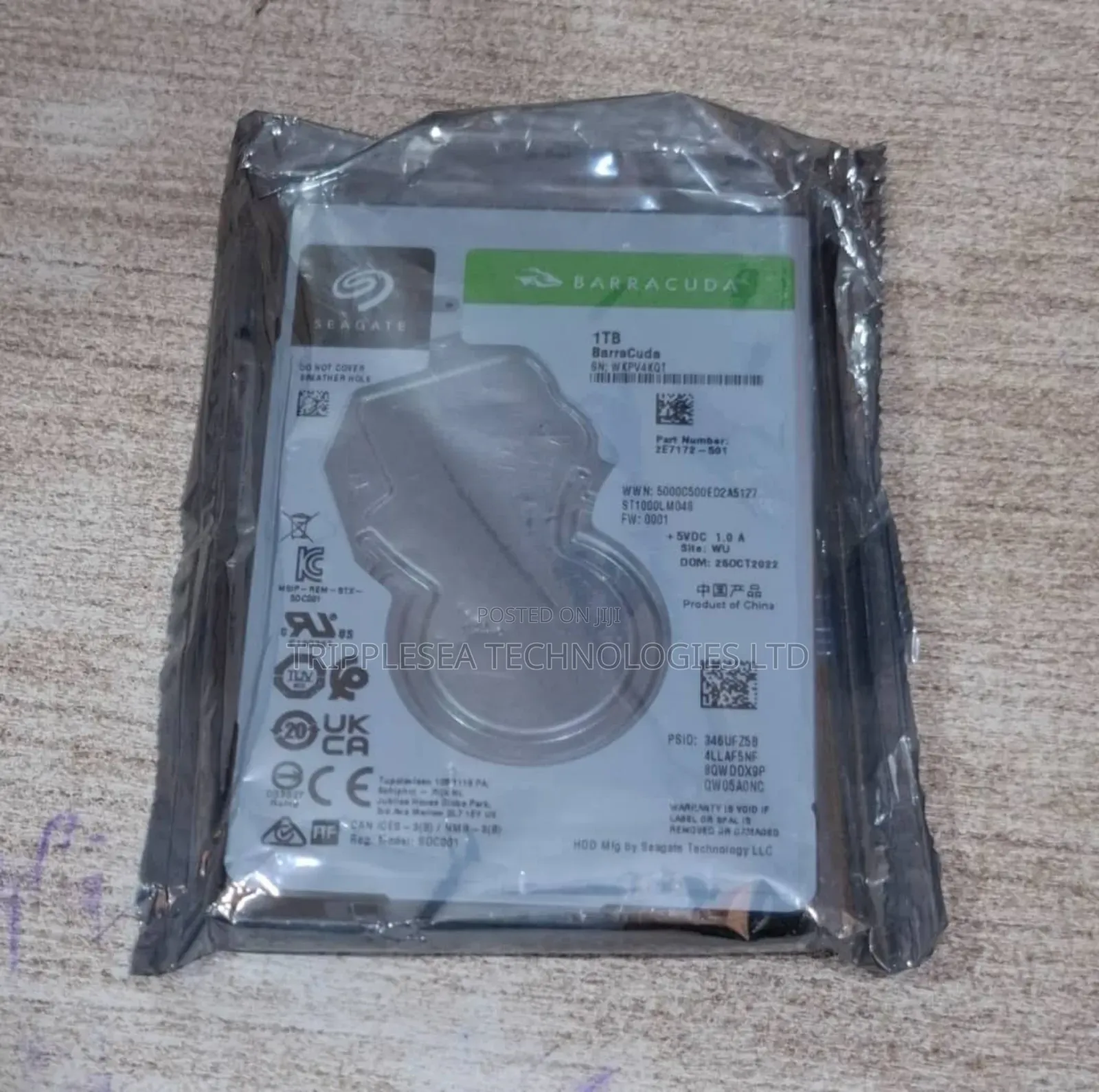 Seagate HDD Sata 1tb Laptop