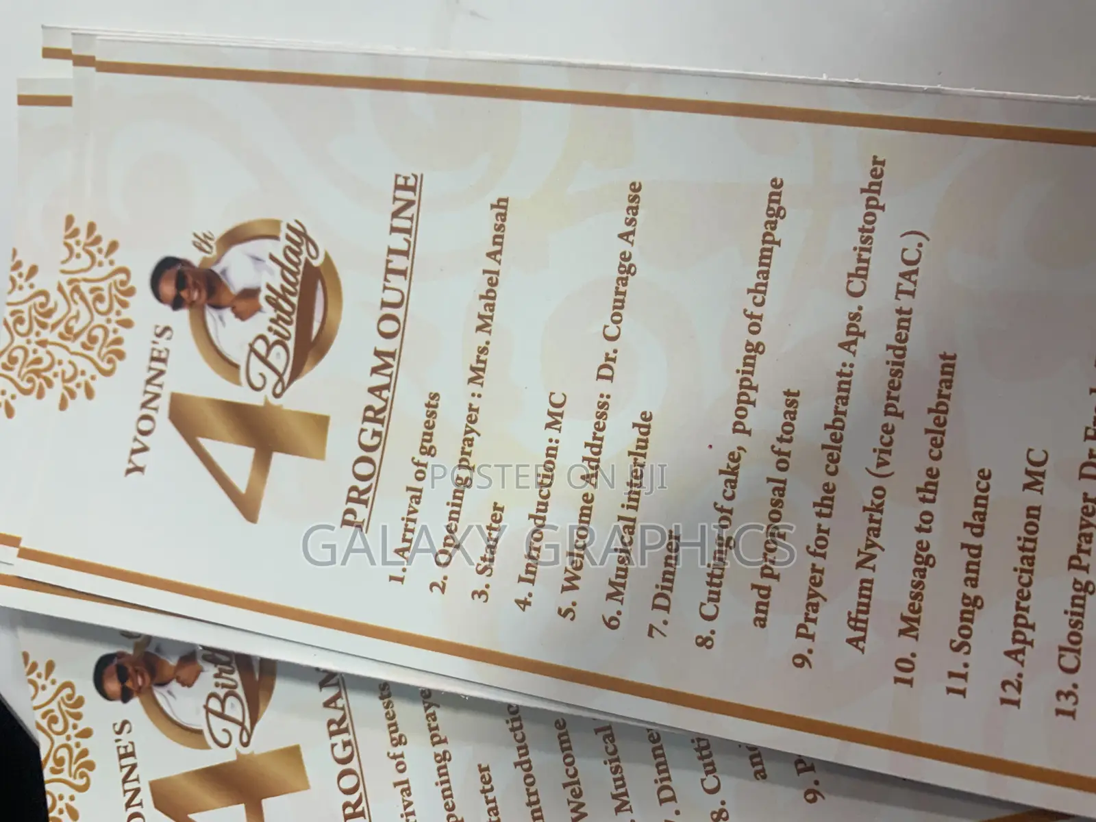 Invitation Card for All Programs