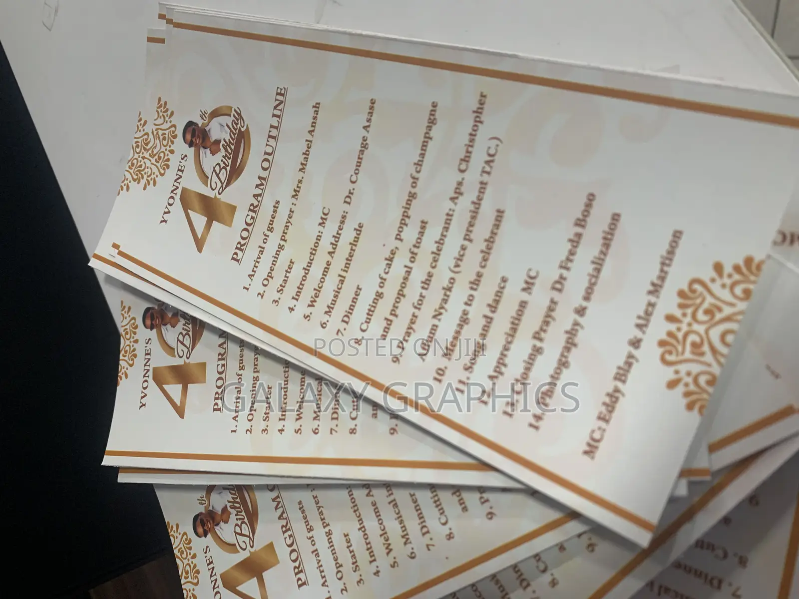 Invitation Card for All Programs