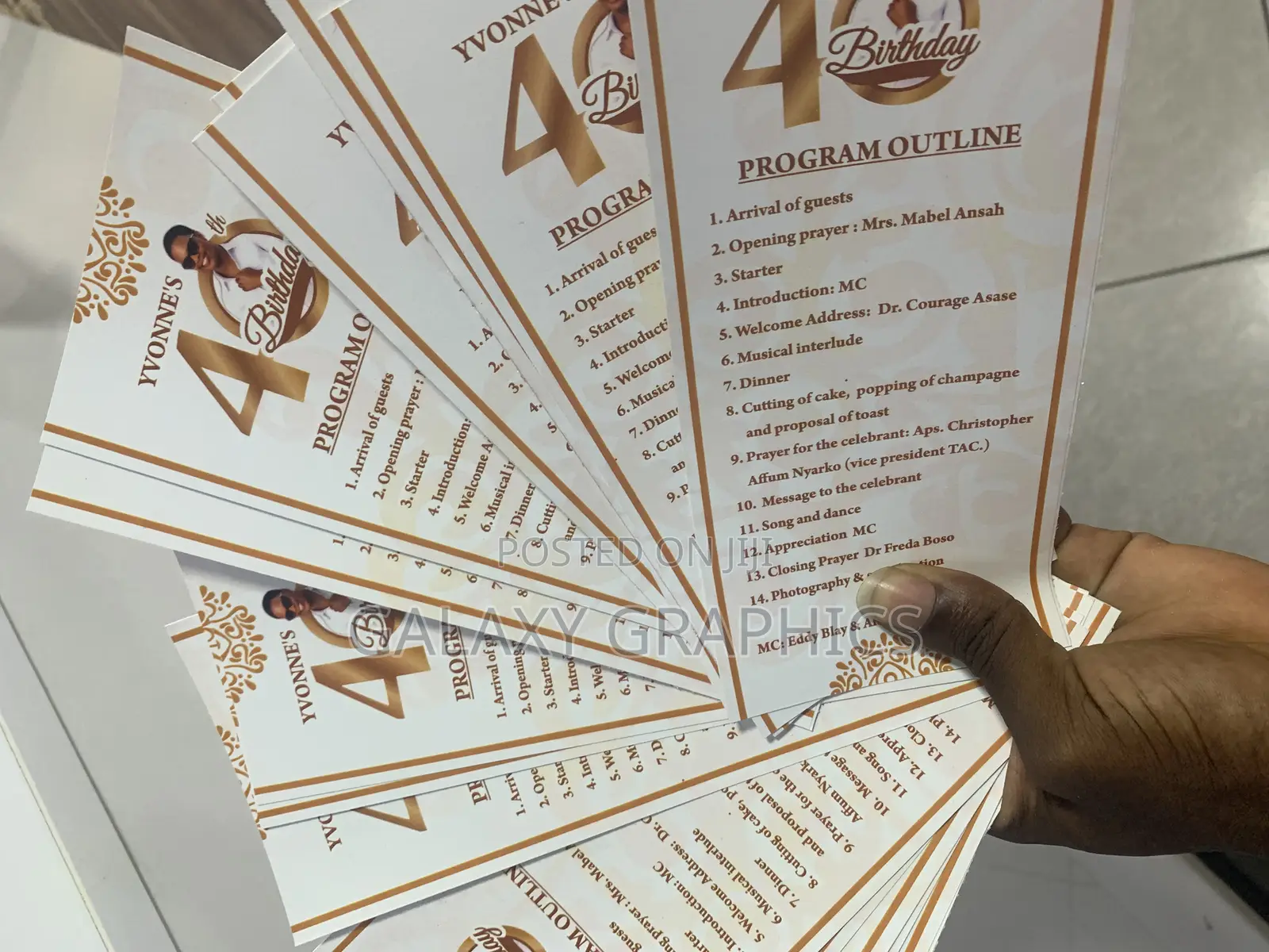 Invitation Card for All Programs