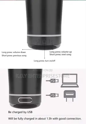 Bluetooth Speaker Flask