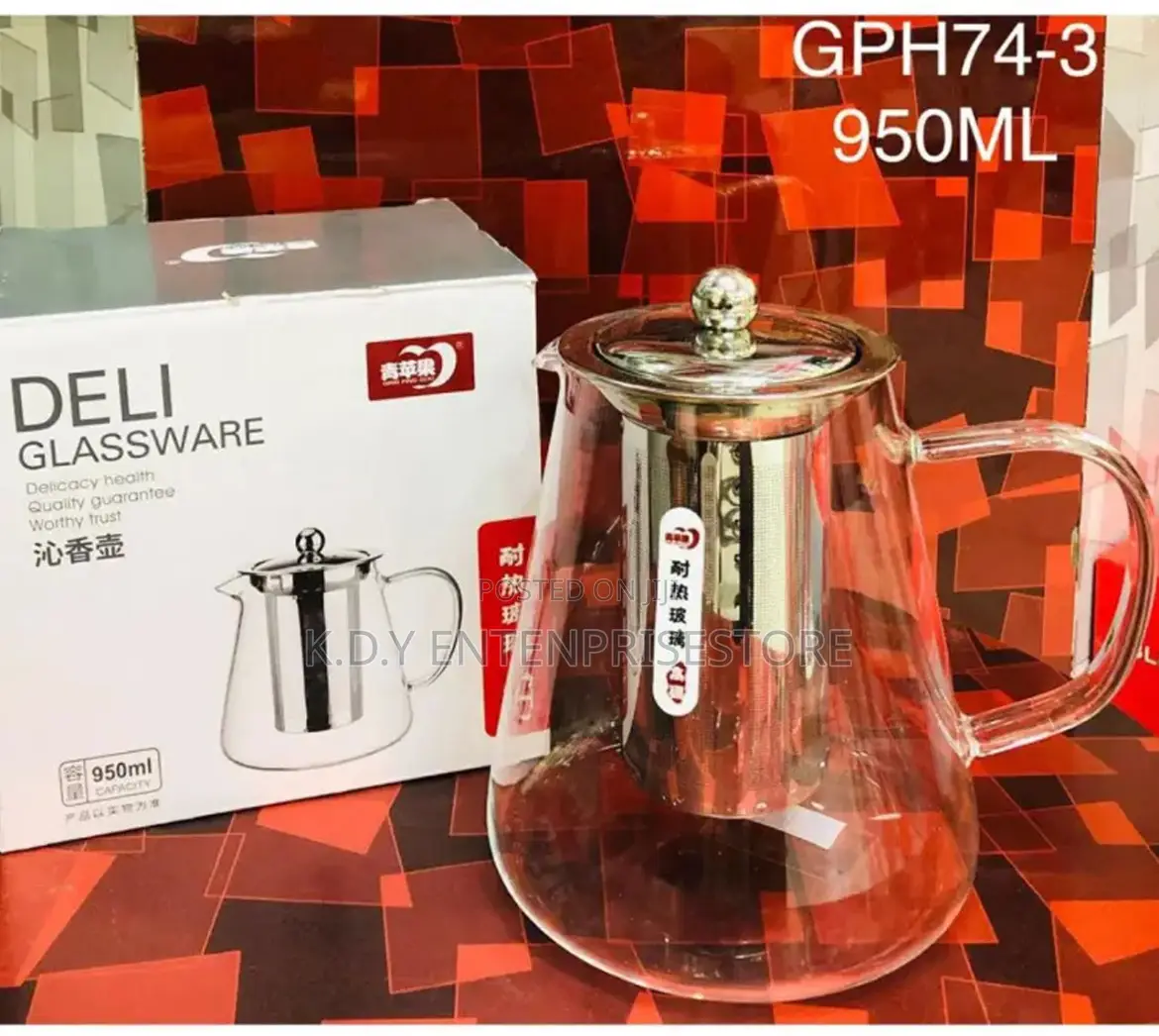 Glass Kettle With Infuser
