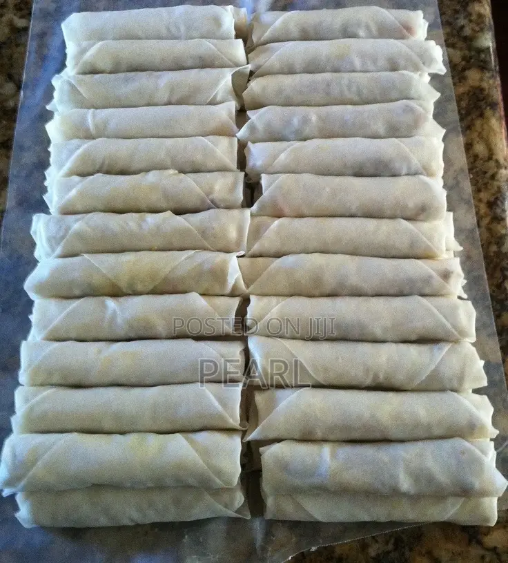 Spring Rolls and Samosas