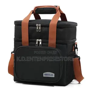 Dual Compartments Lunch Bag