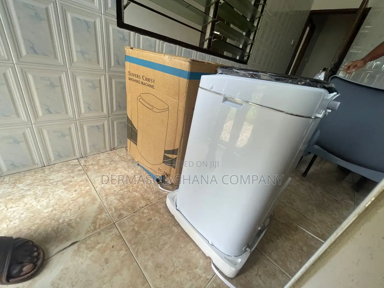Sliver Criest Single-Drum Washing Machine Top Loader
