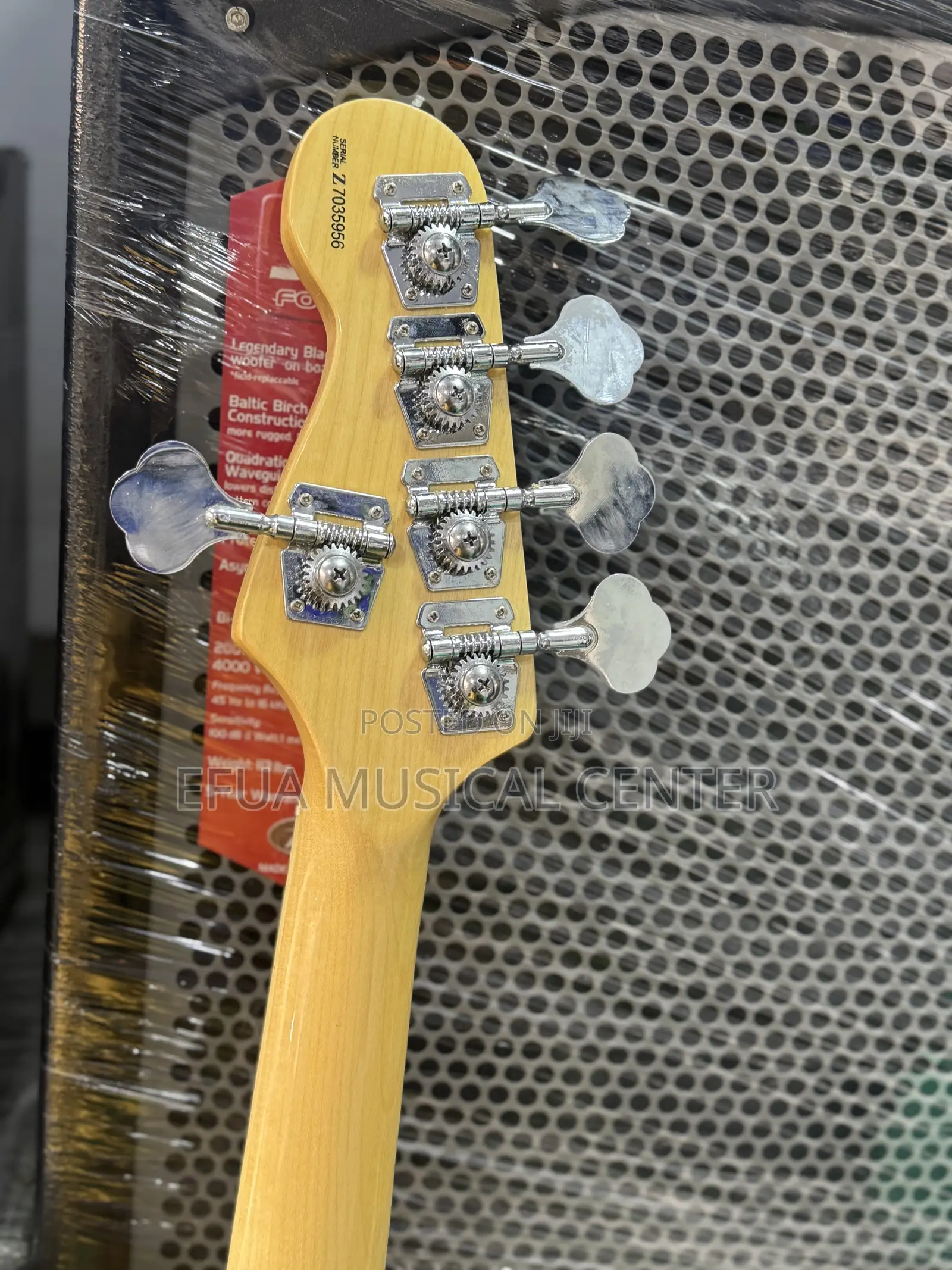 Fender Jazz Passive Bass Guitar Classic