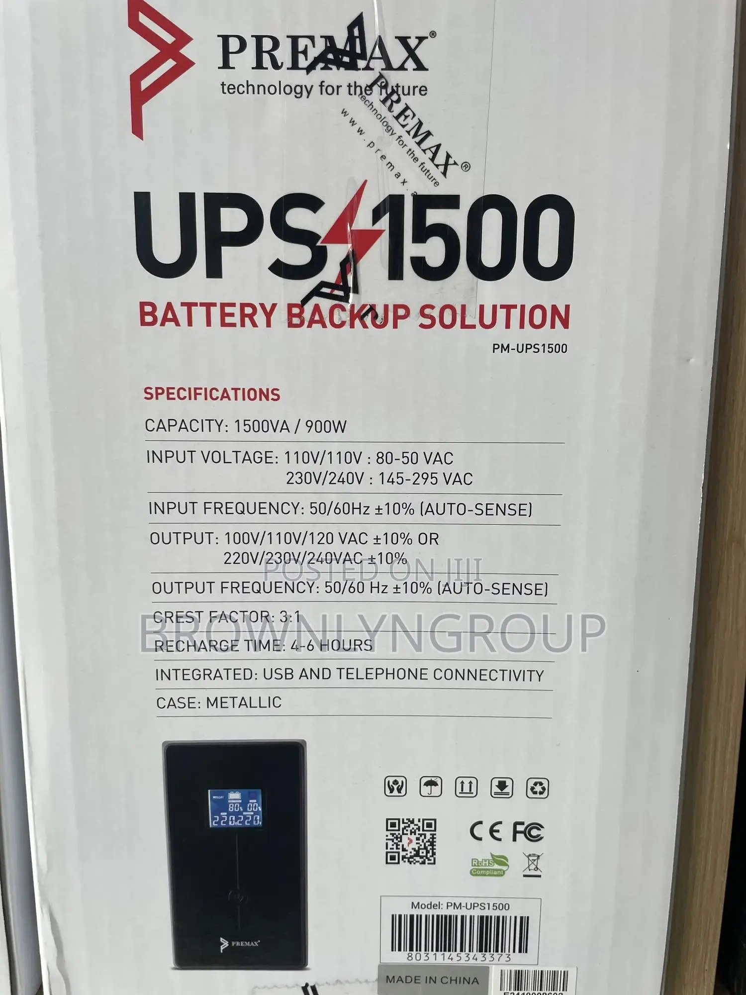 1500 Power Supply