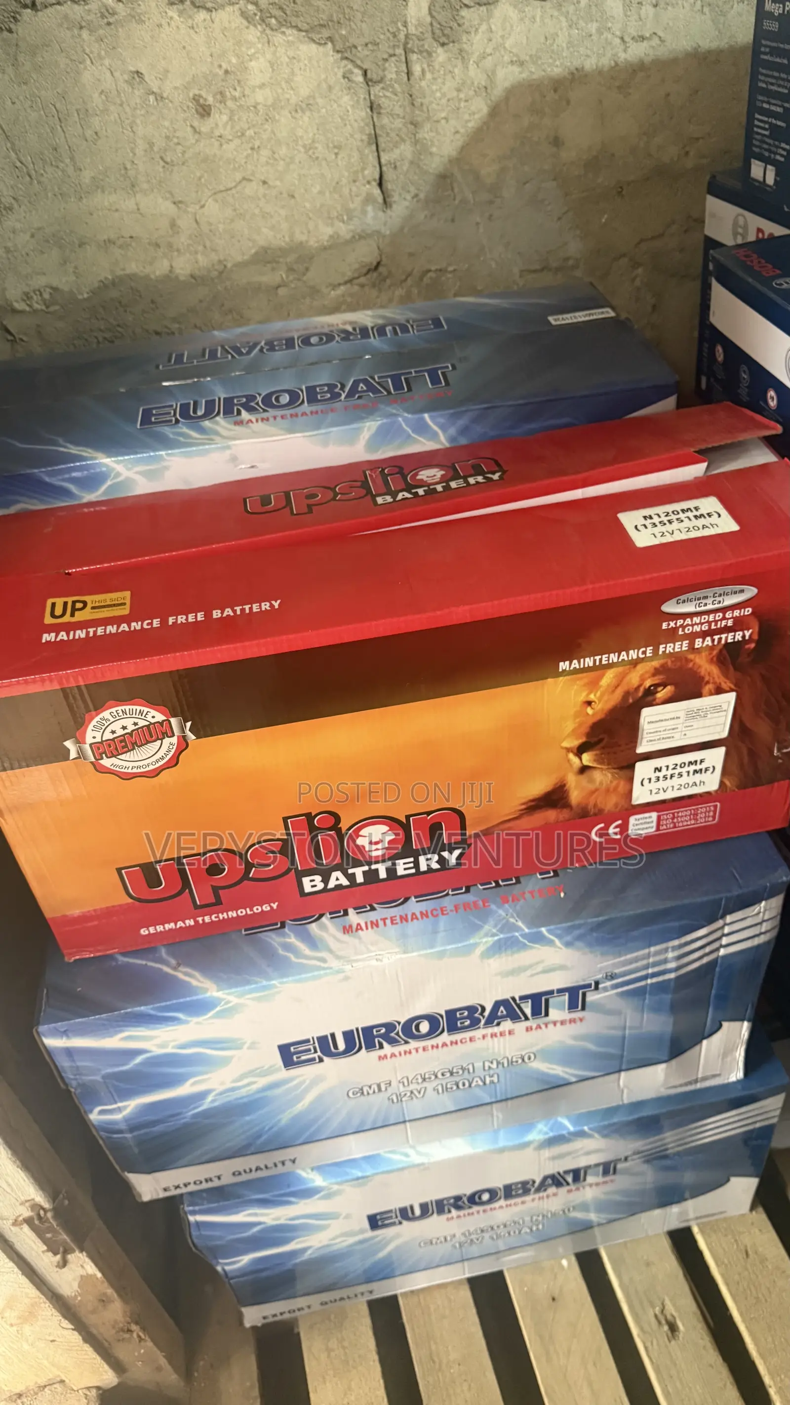 21 Plate Car Battery Upslion