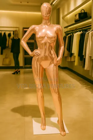 Luxury Female Rosegold Mannequin