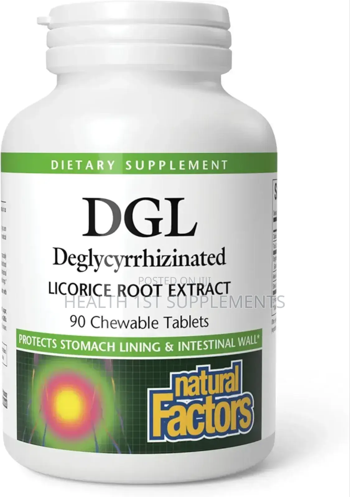 DGL 400mg, Stomach Ulcers, Gastritis 90 Chewables