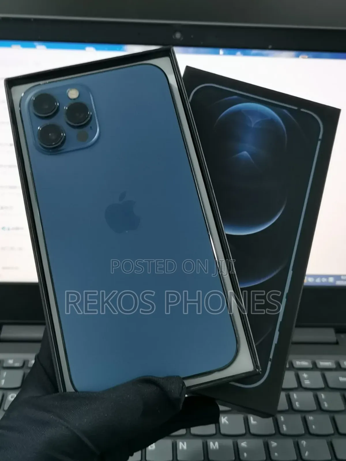 New Apple iPhone 12 Pro Max 256 GB Blue
