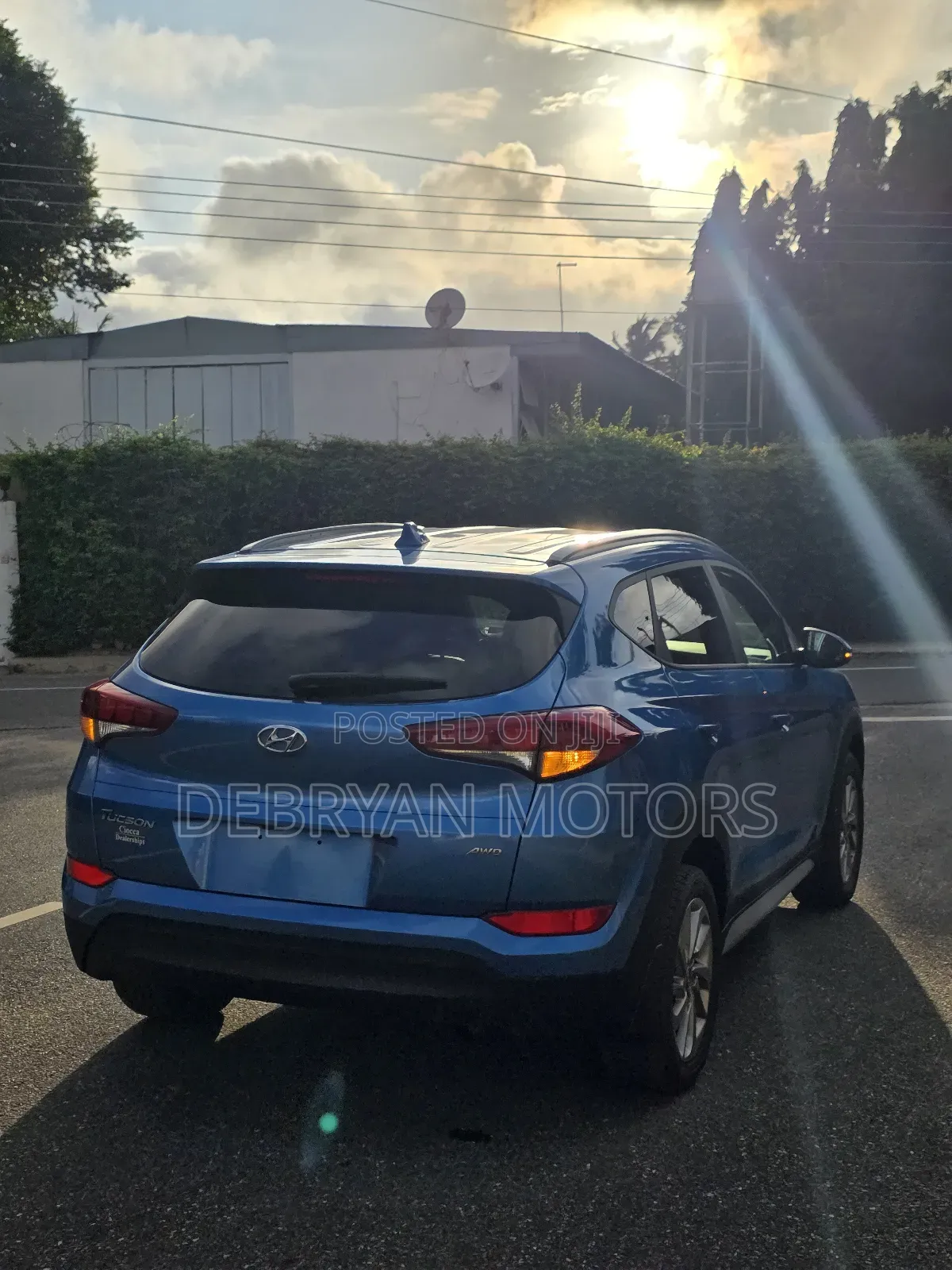 Hyundai Tucson SEL AWD 2018 Blue