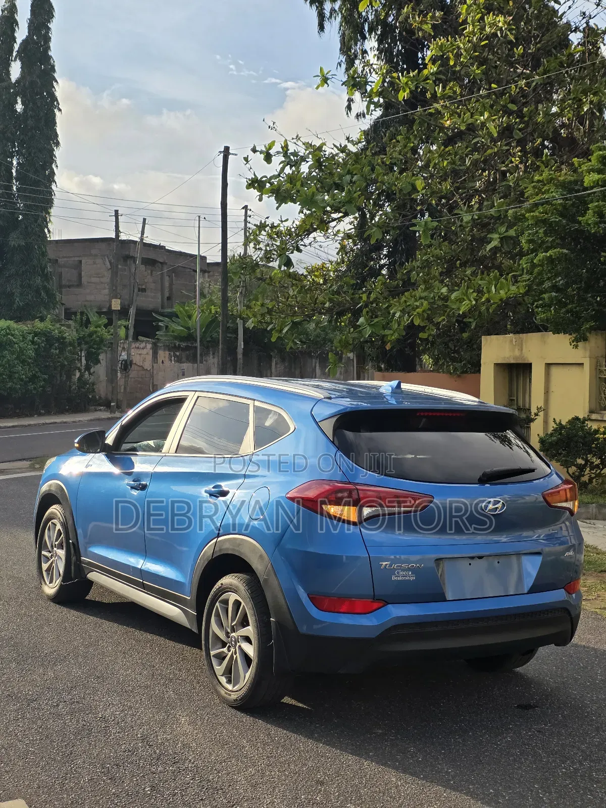 Hyundai Tucson SEL AWD 2018 Blue