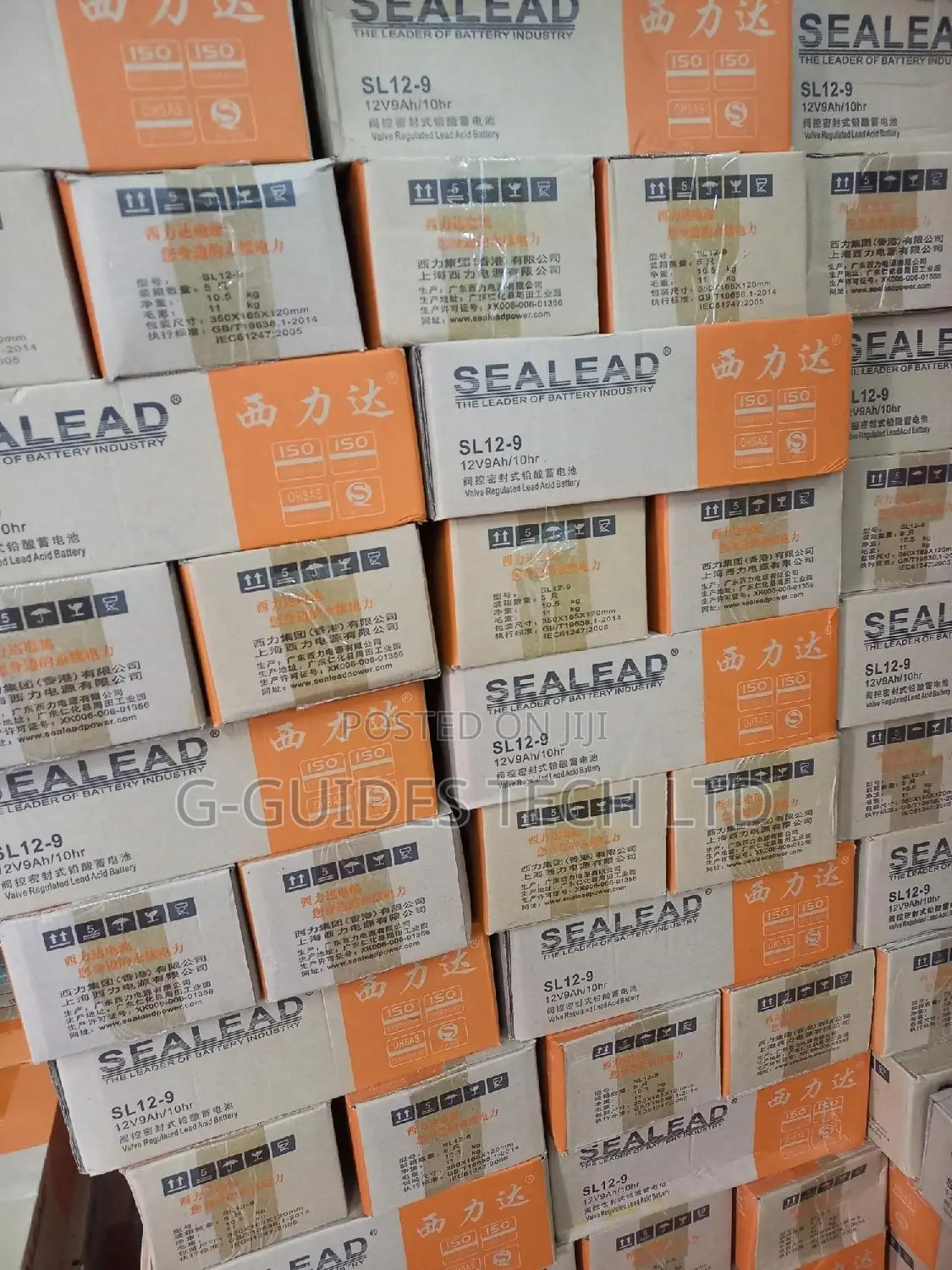 Sealead 12v 9ah Ups Battery, 12v-9ah Valve Regulated Lead-acid Battery