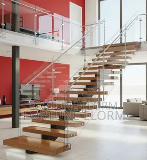 Mono Stringer Timber Staircase