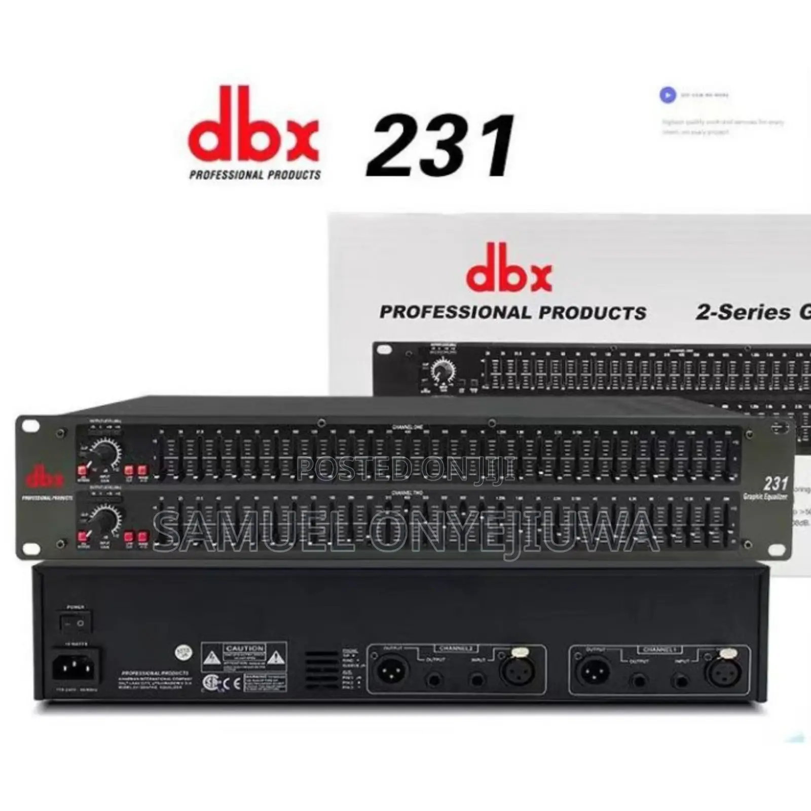DBX Double Equalizer 231 (2-Series Equalizer)